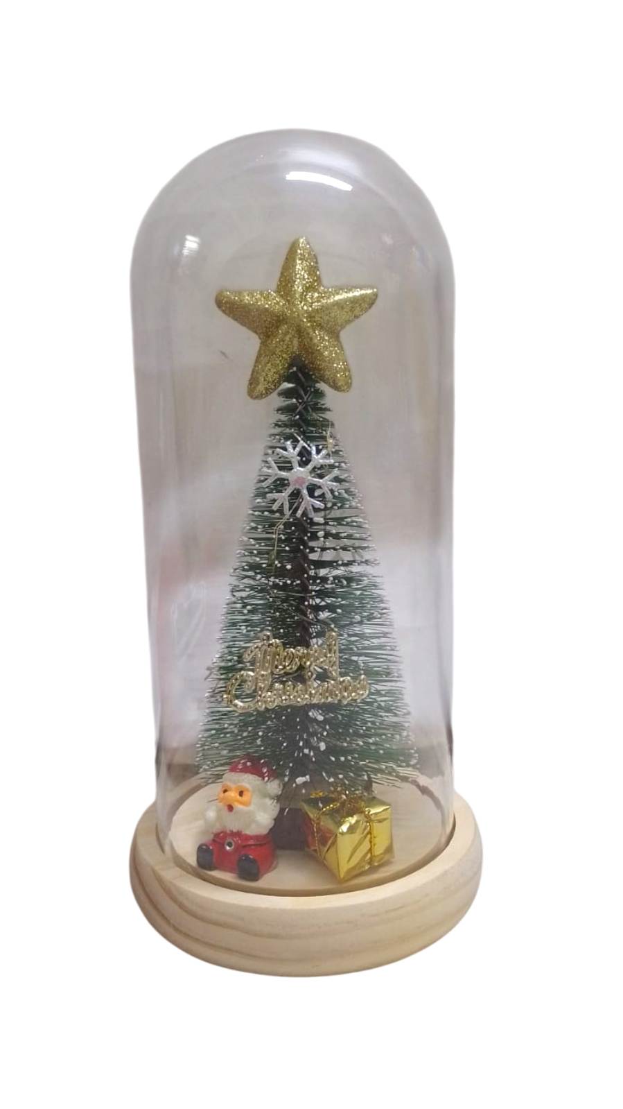 NATAL ENFEITE RESINA C/LUZ
